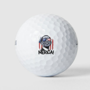 Obama Merica 4. Juli Shirt für Männer Frauen Junge Golfball