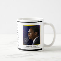 Obama mit JFK - Kaffee-Tasse