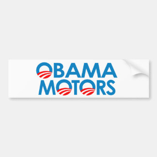 Obama-Motoren Autoaufkleber