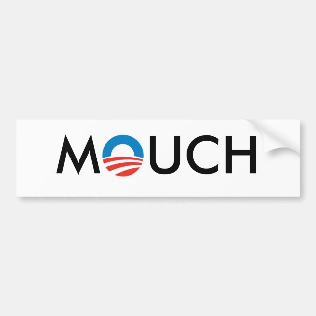OBAMA MOUCH AUTOAUFKLEBER (Vorne)