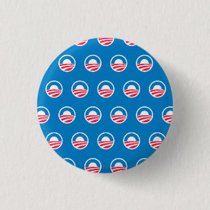 Obama-Muster-Knopf Button
