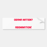 OBAMA-NATION? GRÄUEL!