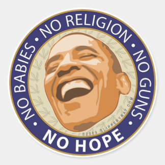 Obama "No Hope" Sticker