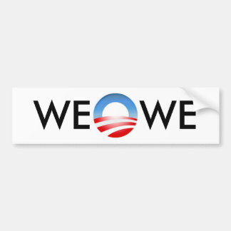 obama_o_Big, WIR    WIR Autoaufkleber