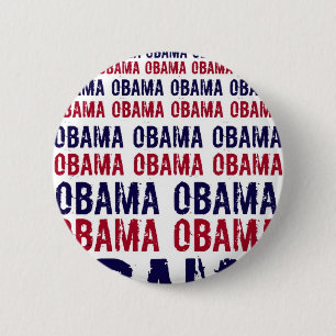 OBAMA OBAMA OBAMA BUTTON