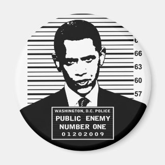 Obama - Öffentlicher Feind Nummer eins Magnet