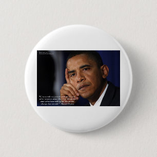 Obama "On Changing" Weisheitszitat Geschenke und T Button