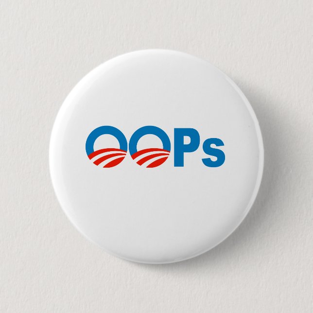 Obama oops button (Vorderseite)