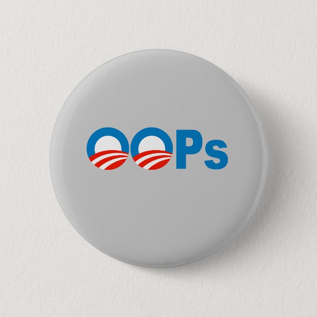 Obama oops button (Vorderseite)