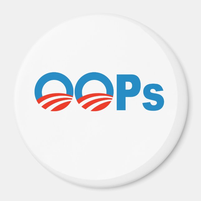 Obama oops magnet (Vorne)