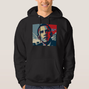 Obama "OUI NOUS POUVONS" sweat - shirt à capuche