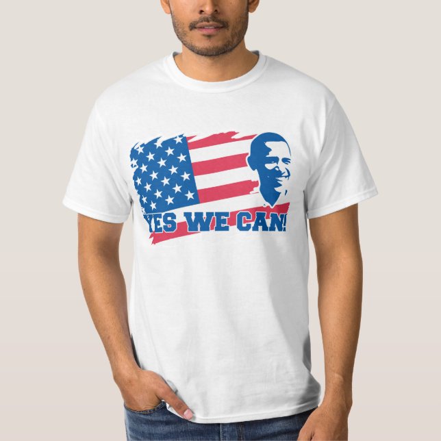 Obama oui nous pouvons T-shirt (Devant)