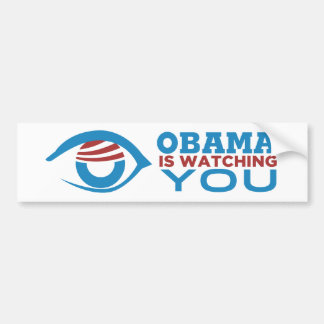 Obama PASST SIE Obama-Auge PRISMA auf Autoaufkleber