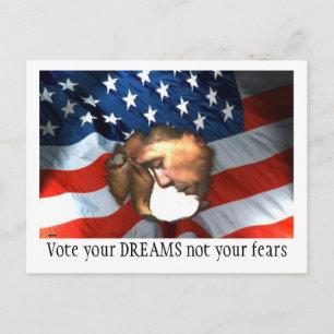 Obama Postcard Postkarte