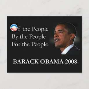 Obama Postcard Postkarte