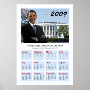 Obama-Poster – 2009 Wandkalender Poster