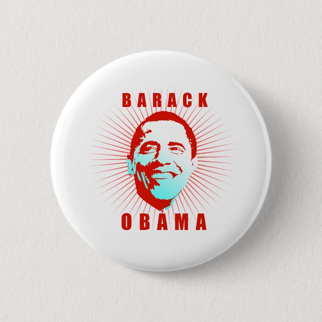 Obama-Poster Button (Vorderseite)