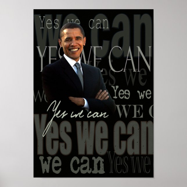 Obama-Poster Poster (Vorne)