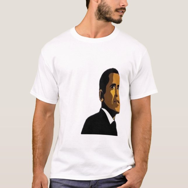Obama Poster T-Shirt (Vorderseite)