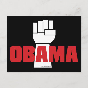 Obama! Postkarte