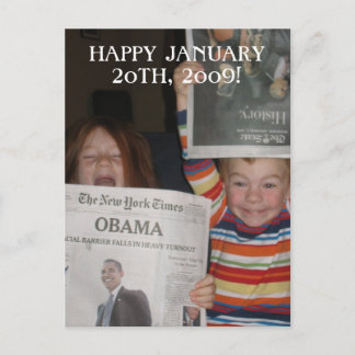 Obama Postkarte