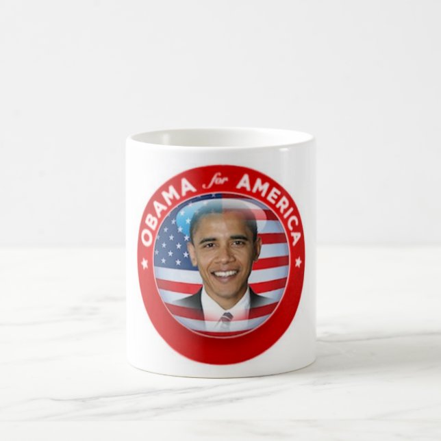 Obama pour la tasse de l'Amérique (Centre)