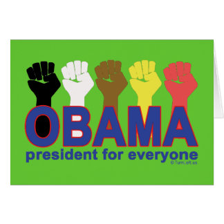 OBAMA-PRÄSIDENT FOR EVERYONE