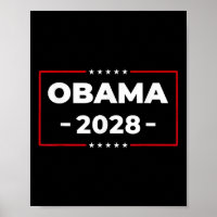 Obama Retro Patriotic 2028 Politische Protest Kund
