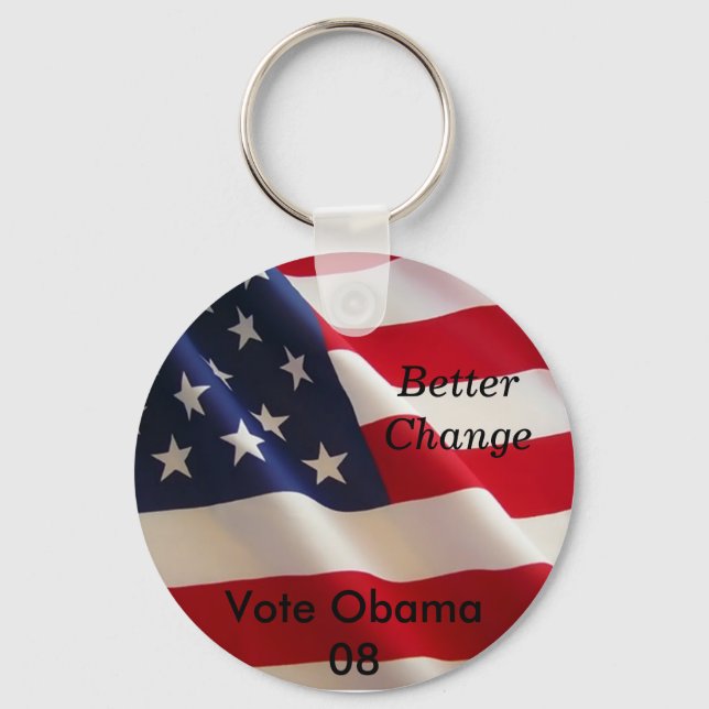 Obama Schlüsselring Schlüsselanhänger (Vorderseite)