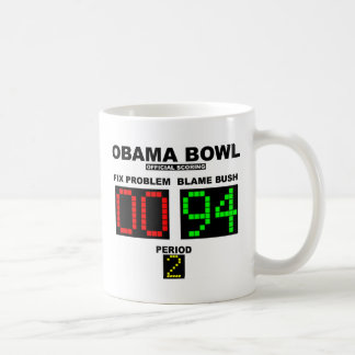 Obama-Schüssel - offizielles Zählen Kaffeetasse