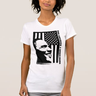 Obama Schwarzweiss T-Shirt