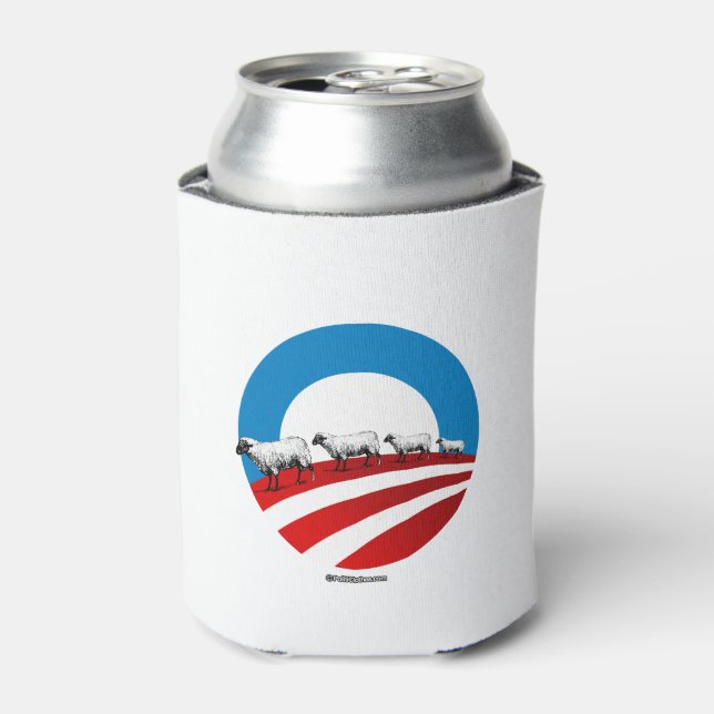 Obama Sheep Dosenkühler (Kanne Vorderseite)