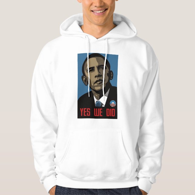 Obama-Sieg-Shirt Hoodie (Vorderseite)