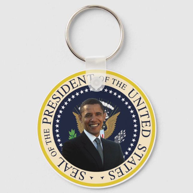 Obama-Siegel Schlüsselanhänger (Vorderseite)