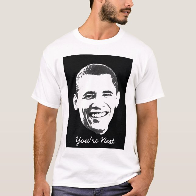 Obama sind Sie folgend T-Shirt (Vorderseite)