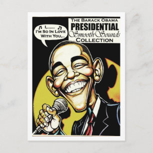 Obama singt! (2012) postkarte
