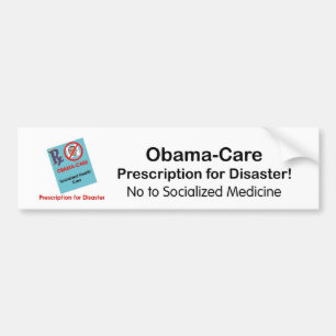 Obama-Sorgfalt Verordnung Autoaufkleber