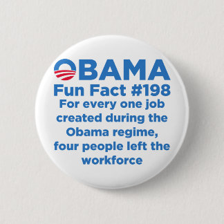 Obama-Spaß-Tatsachen Button