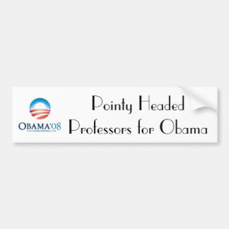 Obama, spitze vorangegangene Professoren FO… - Autoaufkleber