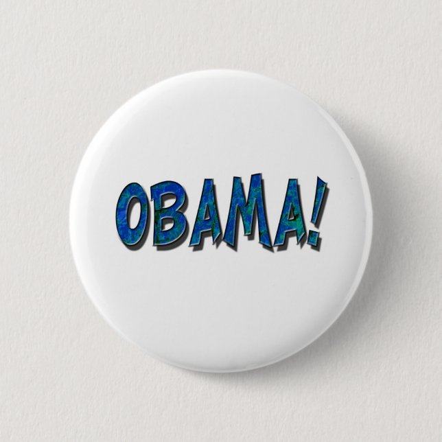 OBAMA-SPRITZER-KNOPF BUTTON (Vorderseite)