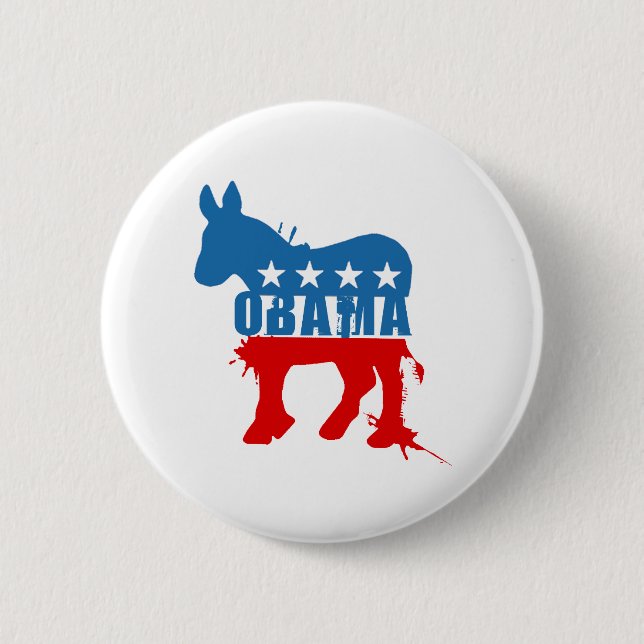 Obama-T - Shirt Button (Vorderseite)