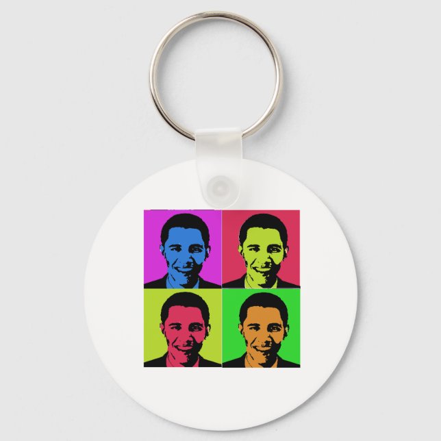 Obama-T - Shirt Schlüsselanhänger (Vorderseite)