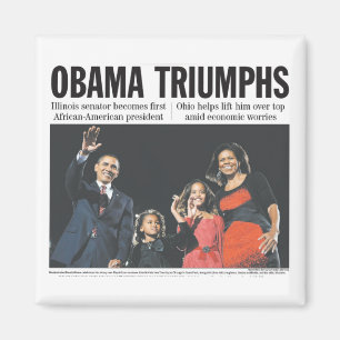 Obama triumphiert Magnet