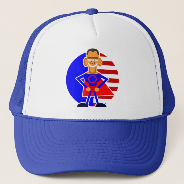 OBAMA TRUCKERKAPPE (Vorderseite)