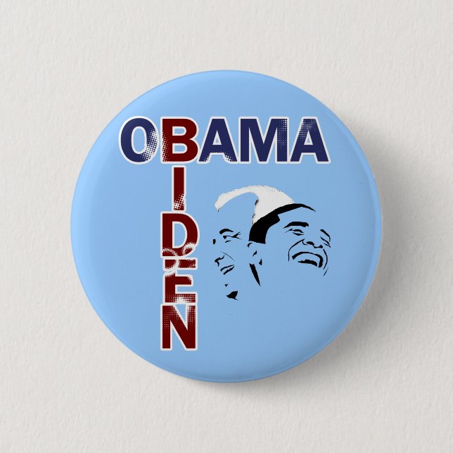 Obama u. Biden '08 Button (Vorderseite)