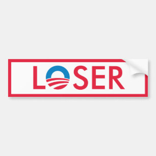 Obama-VERLIERER Autoaufkleber