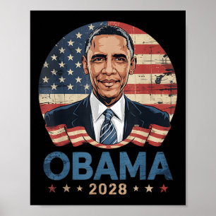 Obama Vintag Präsident 2028 Obama _17 Poster