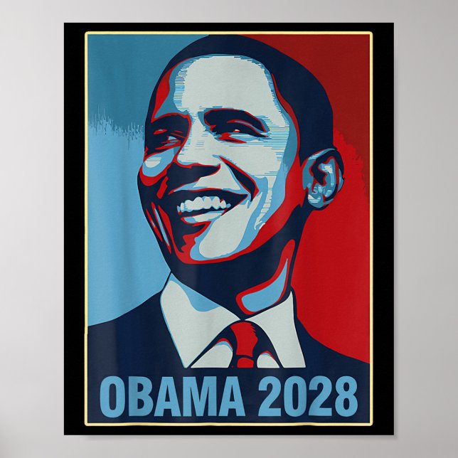 Obama Vintag Präsident 2028 Obama _18 Poster (Vorne)