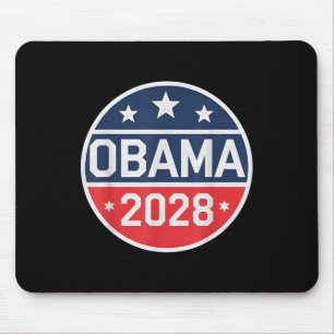Obama Vintag Retro Patriotic 2028 politische Prote Mousepad