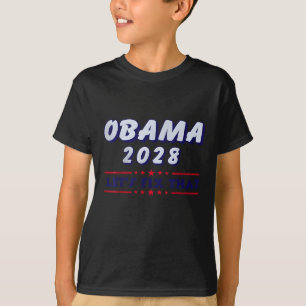 Obama Vintag Retro Patriotic 2028 politische Prote T-Shirt
